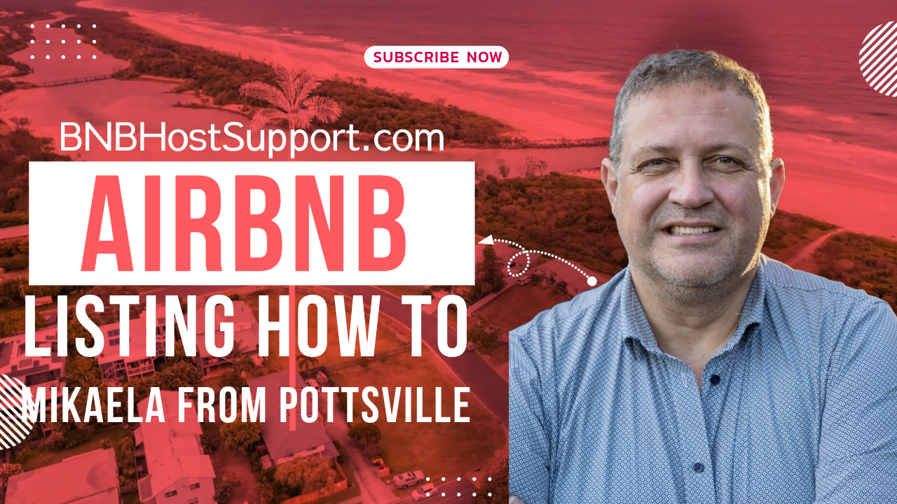 Coaching Blog S1 Episode 49 - Mark's Expert Tips: Enhancing Your Airbnb Listing - Mikaela from Pottsville NSW, Masterclass