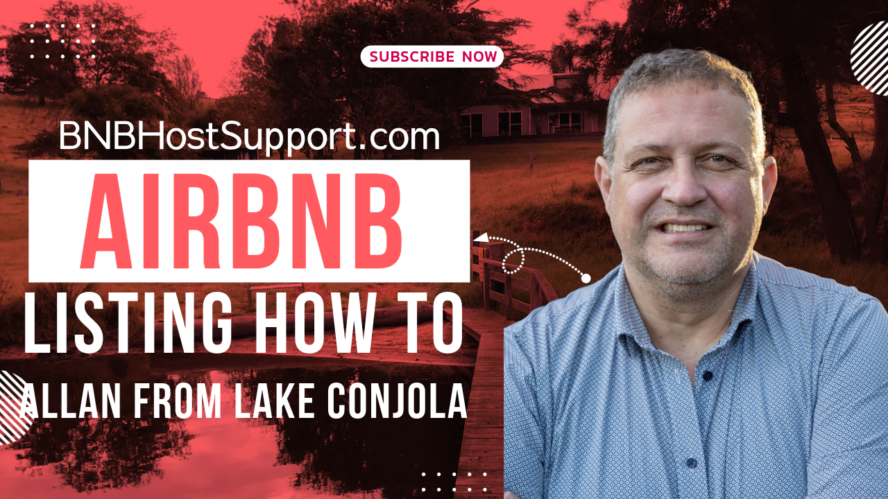 Coaching Blog S1 Episode 51 - Mark's Expert Tips: Enhancing Your Airbnb Listing - Allan from Lake Conjola, Masterclass